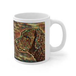 Picture of Curly Coated Retriever-Cool Cubist Mug