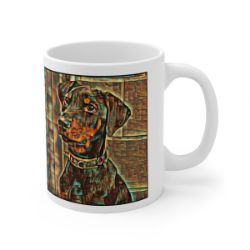 Picture of Doberman-Cool Cubist Mug