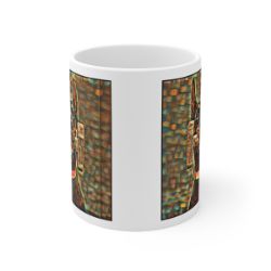 Picture of Doberman cropped-Cool Cubist Mug