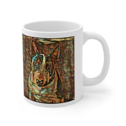 Picture of English Bull Terrier-Cool Cubist Mug