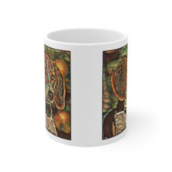 Picture of English Foxhound-Cool Cubist Mug