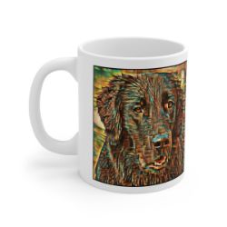 Picture of Flat Coated Retriever-Cool Cubist Mug