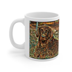 Picture of German Long Haired Pointer-Cool Cubist Mug