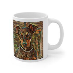 Picture of German Pinscher-Cool Cubist Mug