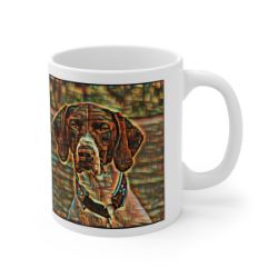 Picture of German Shorthaired Pointer-Cool Cubist Mug