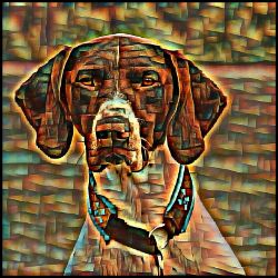 Picture of German Shorthaired Pointer-Cool Cubist Mug