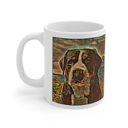 Picture of Greater Swiss Mountain Dog-Cool Cubist Mug