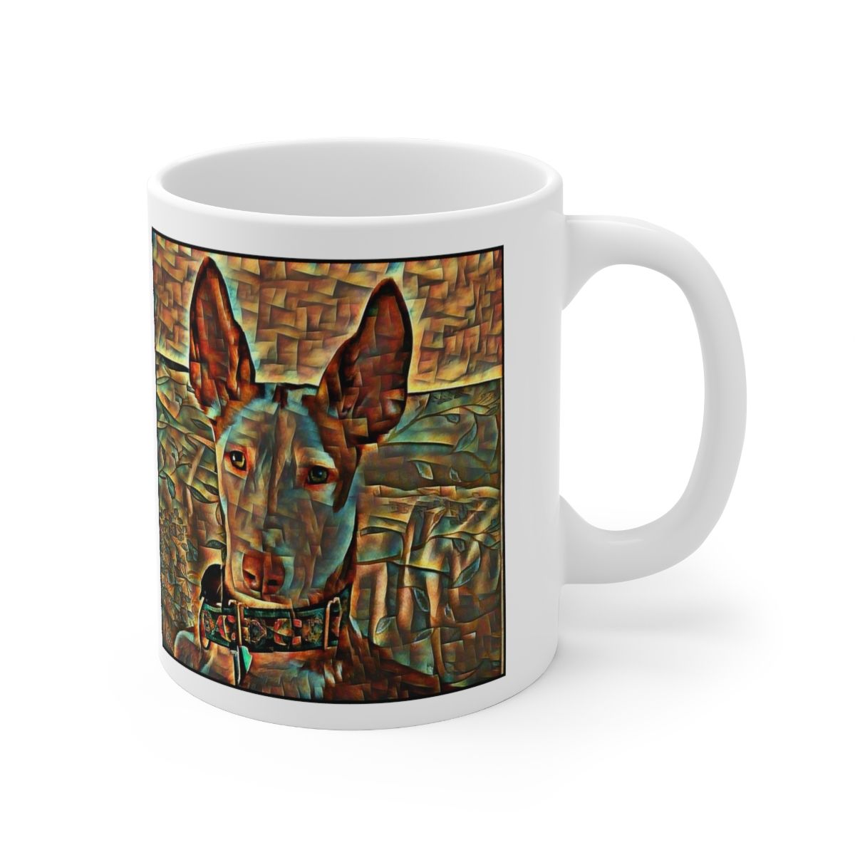 Picture of Ibizan Hound-Cool Cubist Mug