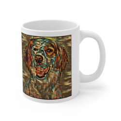 Picture of Irish Red and White Setter-Cool Cubist Mug