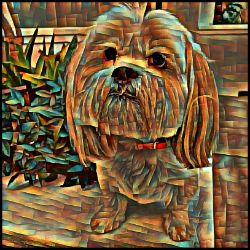 Picture of Lhasa Apso-Cool Cubist Mug