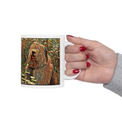 Picture of Old English Sheepdog-Cool Cubist Mug