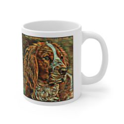 Picture of Welsh Springer Spaniel-Cool Cubist Mug