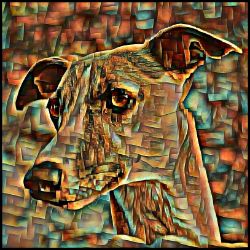 Picture of Whippet-Cool Cubist Mug