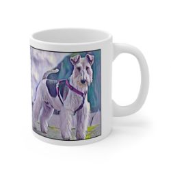 Picture of Airedale Terrier-Lavender Ice Mug