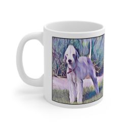 Picture of Bedlington Terrier-Lavender Ice Mug