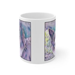Picture of Border Collie-Lavender Ice Mug