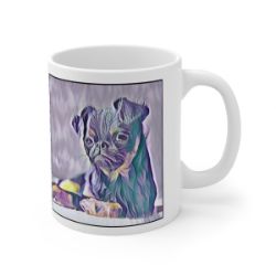 Picture of Brussels Griffon-Lavender Ice Mug