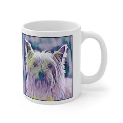 Picture of Cairn Terrier-Lavender Ice Mug