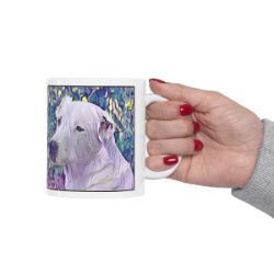 Picture of Central Asian Shepherd Dog-Lavender Ice Mug