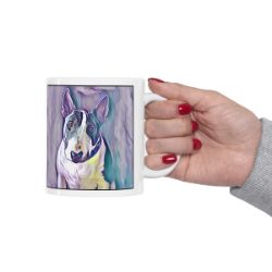 Picture of English Bull Terrier-Lavender Ice Mug
