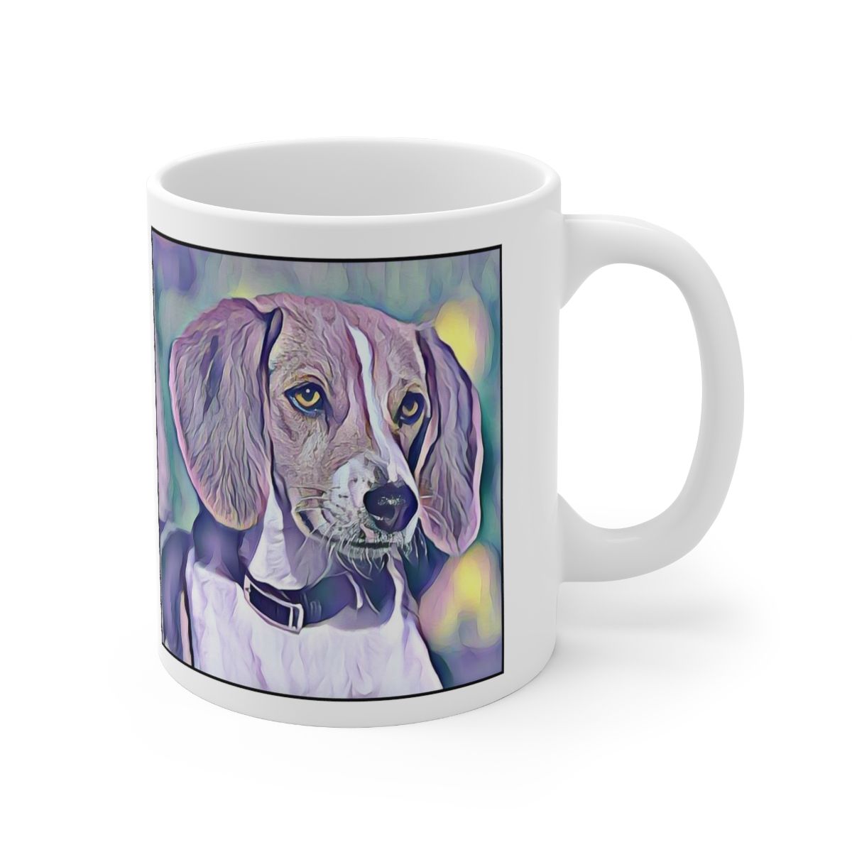 Picture of English Foxhound-Lavender Ice Mug