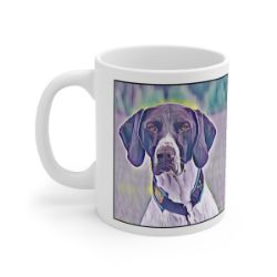 Picture of German Shorthaired Pointer-Lavender Ice Mug