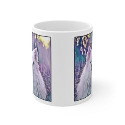 Picture of German Spitz-Lavender Ice Mug