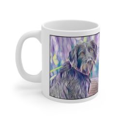 Picture of German Wirehaired Pointer-Lavender Ice Mug