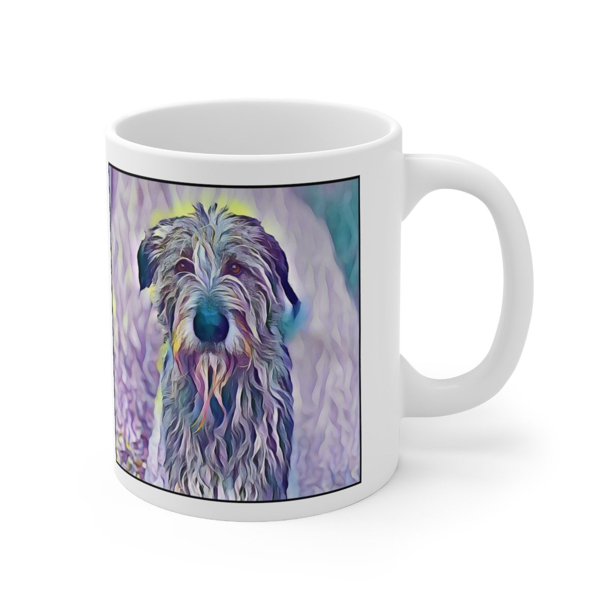 Picture of Irish Wolfhound-Lavender Ice Mug