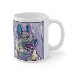 Picture of Norwegian Elkhound-Lavender Ice Mug