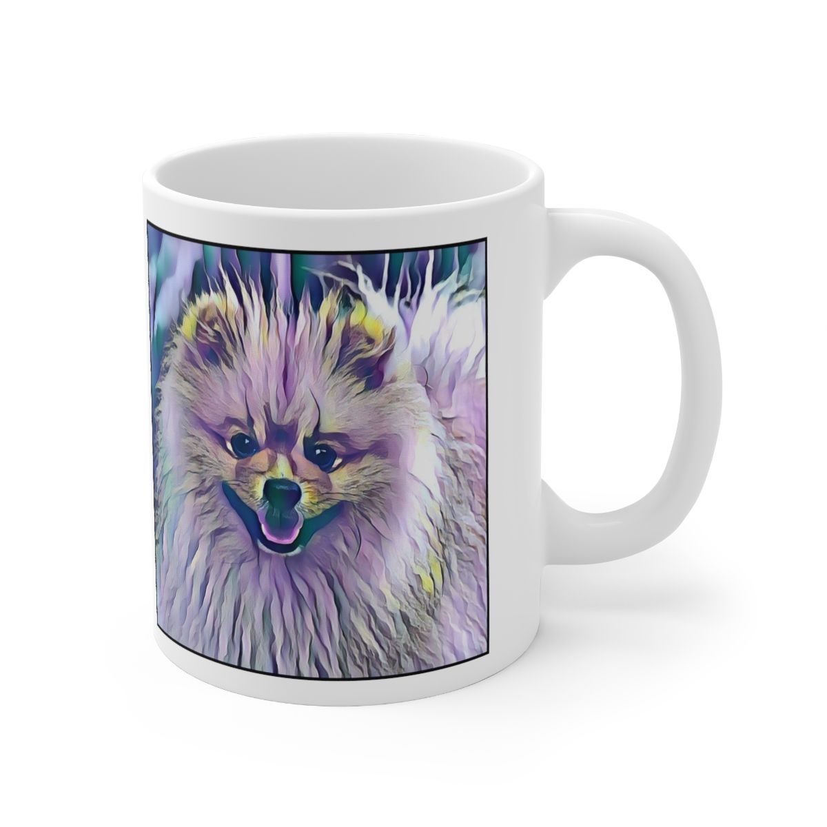 Picture of Pomeranian-Lavender Ice Mug