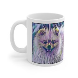 Picture of Pomeranian-Lavender Ice Mug