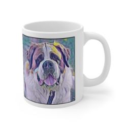 Picture of Saint Bernard-Lavender Ice Mug