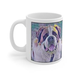 Picture of Saint Bernard-Lavender Ice Mug