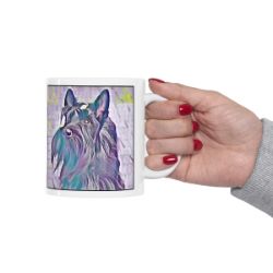 Picture of Scottish Terrier-Lavender Ice Mug