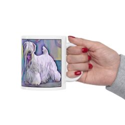 Picture of Sealyham Terrier-Lavender Ice Mug
