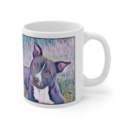 Picture of Staffordshire Bull Terrier-Lavender Ice Mug