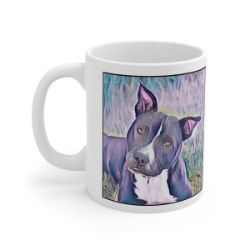 Picture of Staffordshire Bull Terrier-Lavender Ice Mug