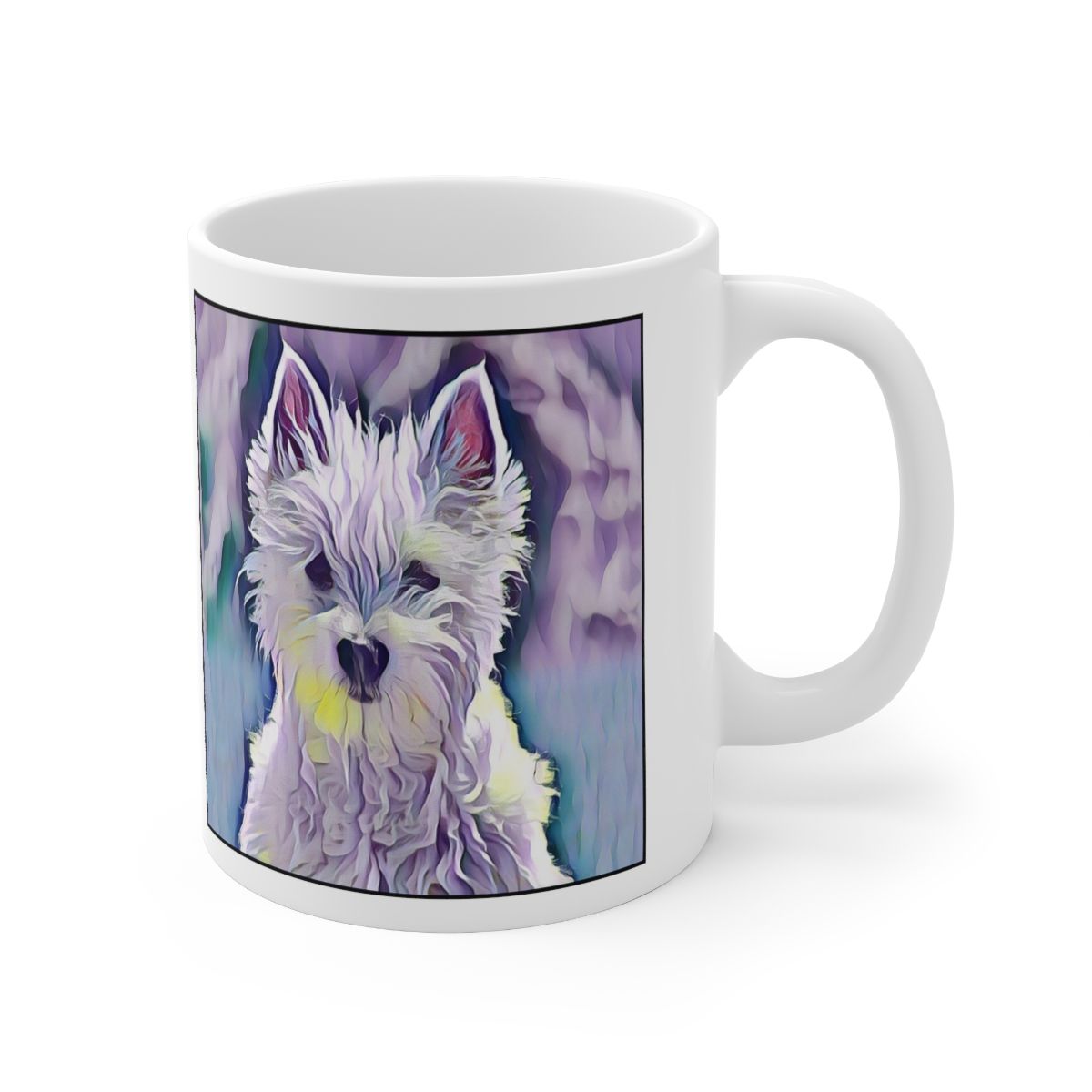 Picture of West Highland Terrier-Lavender Ice Mug