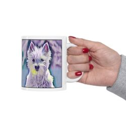 Picture of West Highland Terrier-Lavender Ice Mug