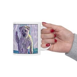 Picture of Wheaten Terrier-Lavender Ice Mug