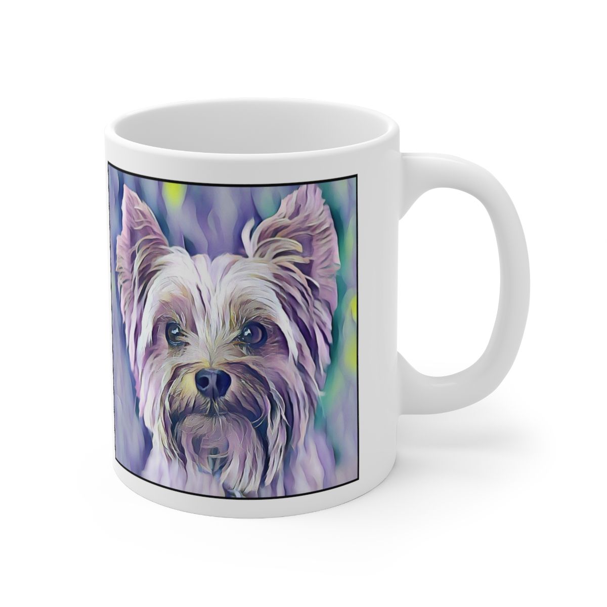 Picture of Yorkshire Terrier-Lavender Ice Mug