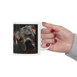 Picture of American Bulldog-Rock Candy Mug