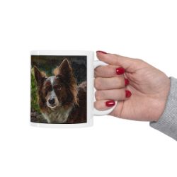 Picture of Border Collie-Rock Candy Mug
