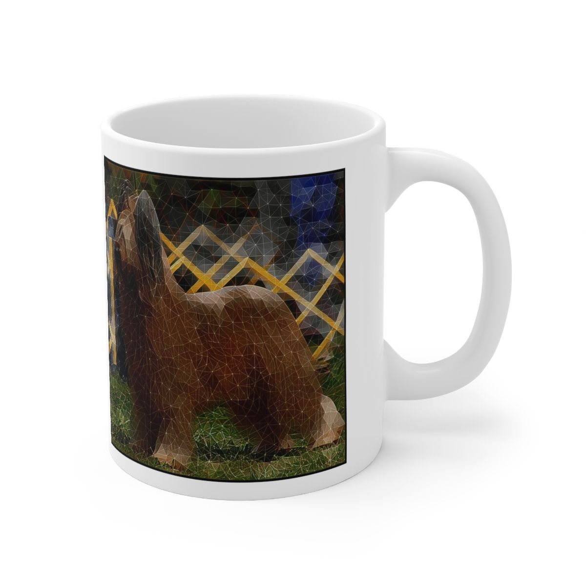 Picture of Briard-Rock Candy Mug