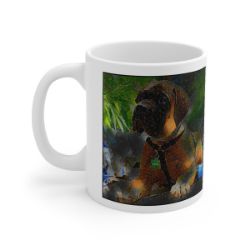 Picture of Bull Mastiff-Rock Candy Mug