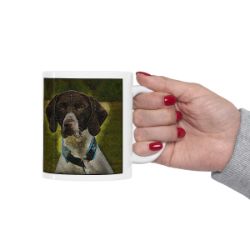 Picture of German Shorthaired Pointer-Rock Candy Mug