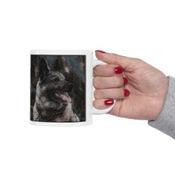 Picture of Norwegian Elkhound-Rock Candy Mug