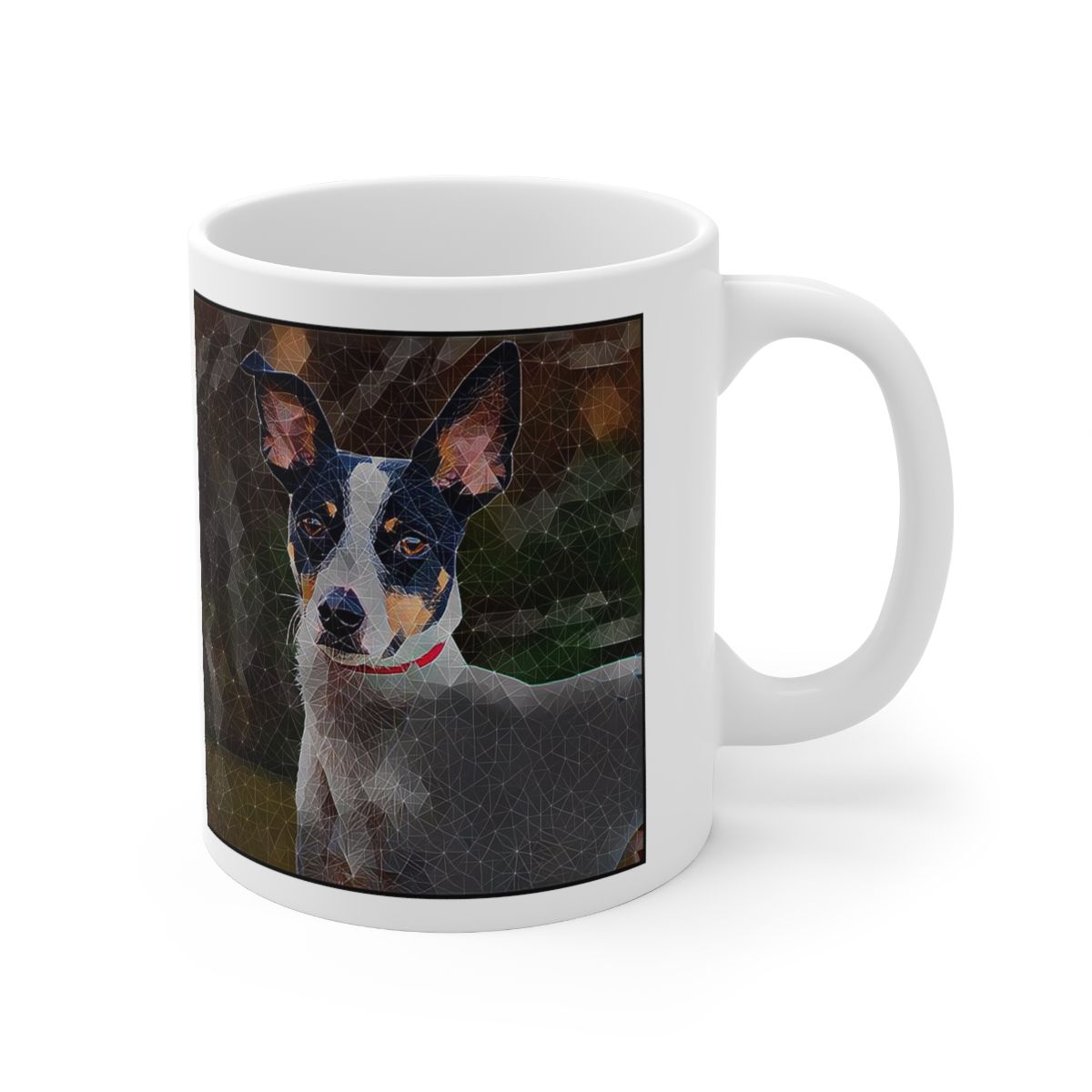 Picture of Rat Terrier-Rock Candy Mug