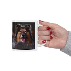 Picture of Rough Collie-Rock Candy Mug
